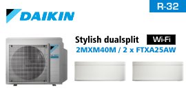 Climatizzatore dualsplit Daikin Stylish WiFi