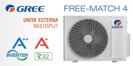Climatizzatore Gree Free Match dual split