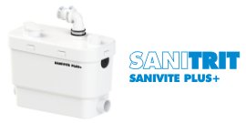 Pompa per acque chiare Sanitrit Sanivite Plus+