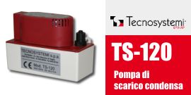 Pompa di scarico condensa Tecnosystemi TS-120