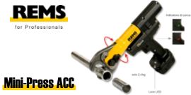 Pressatrice per tubi REMS Mini-Press ACC