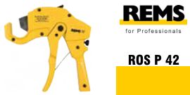 Cesoie per tubi REMS ROS P 42