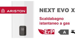 Scaldabagno Ariston Next Evo X