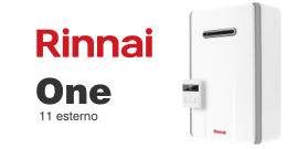 Scaldabagno a gas Rinnai One 11e