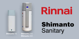Scaldacqua Rinnai Shimanto Sanitary