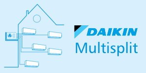 Climatizzatori multisplit Daikin Bluevolution R-32 in offerta, dualsplit, trialsplit e fino a 5 unità interne, massima efficienza, classe energetica A+++