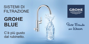 Grohe Blue Home, kit rubinetto con filtro acqua e refrigeratore in offerta con sconto in fattura