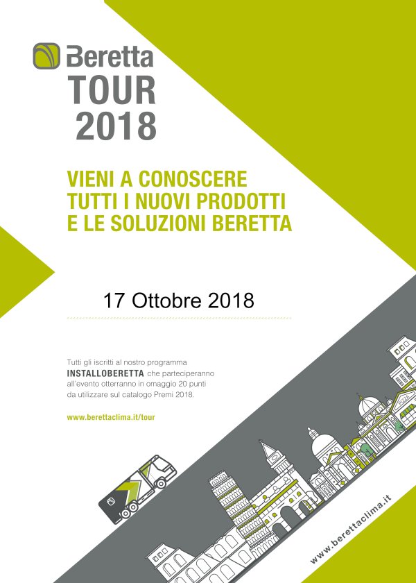 Beretta Tour 2018 - 18 Aprile a Roma presso la Termoidraulica Coico
