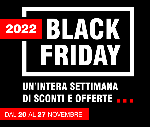 Coico Black Friday 2022 - Una settimana di sconti e offerte a prezzi speciali dal 20 al 27 novembre 2022