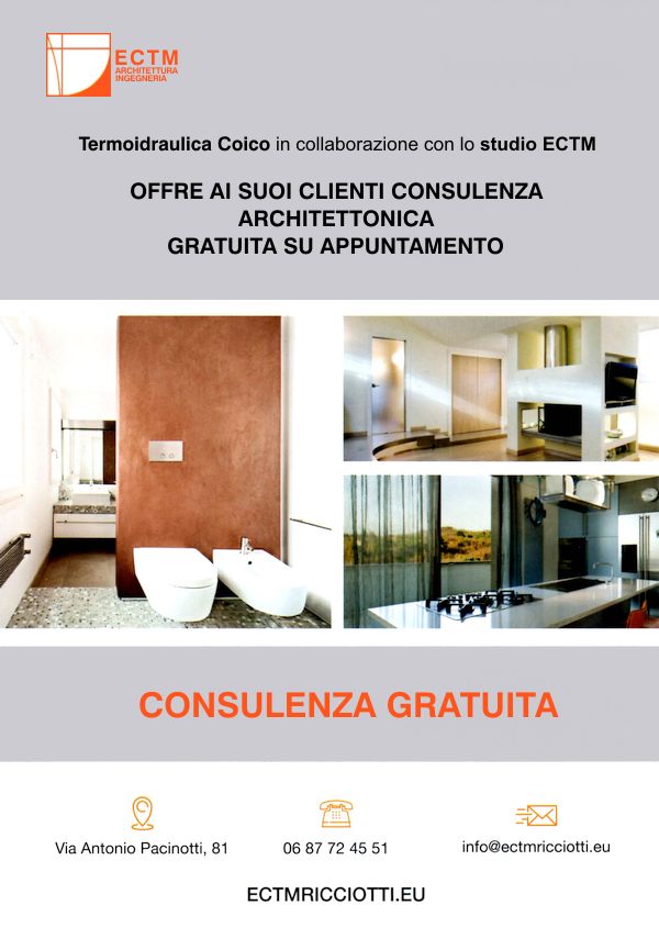 Consulenza architettonica ed ingegneristica gratuita con ECTM