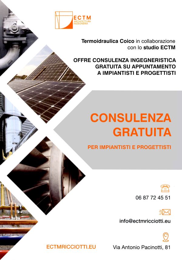 Consulenza ingegneristica ed architettonica gratuita con ECTM