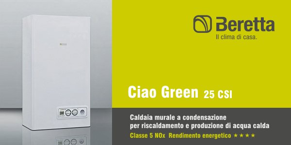 Caldaia Beretta Ciao Green 25 CSI