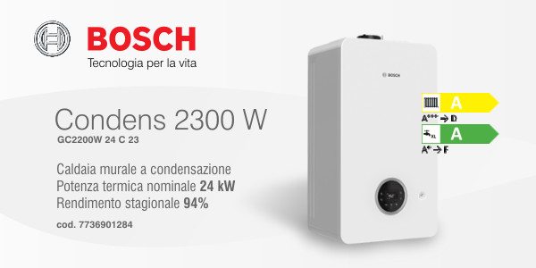 Caldaia a condensazione Bosch Condens 2300 W