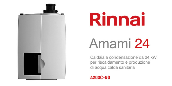 Caldaia a condensazione Rinnai Amami 24
