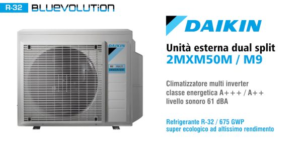Climatizzatore Daikin 2MXM50M unità esterna dualsplit