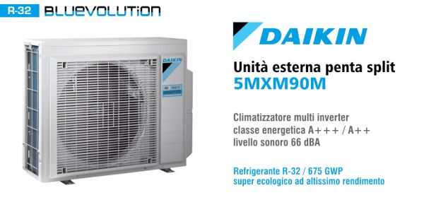 Climatizzatore Daikin 5MXM90M unità esterna pentasplit