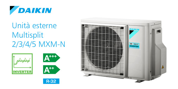 Climatizzatore multisplit Daikin 2/3/4/5 MXM-A