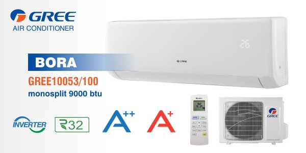 Climatizzatore Gree Bora GREE10053/100