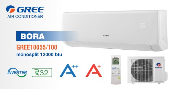 Climtizzatore Gree Bora GREE10055/100