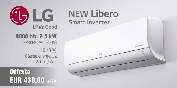 Climatizzatore LG Electronics Smart Inverter Libero PM09EP