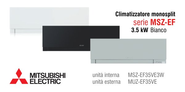 Climatizzatore Mitsubishi Electric Kirigamine Zen 35 bianco