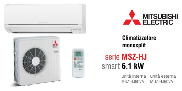 Climatizzatore Mitsubishi Electric Smart 60
