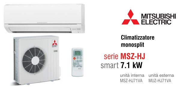 Climatizzatore Mitsubishi Electric Smart 71