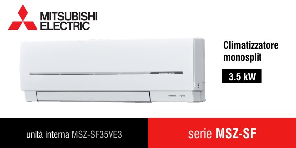 Climatizzatore Mitsubishi Electric unità interna MSZ-SF35VE3