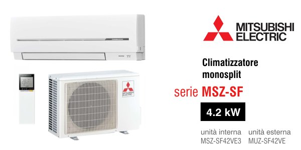 Climatizzatore Mitsubishi Electric MSZ-SF42VE