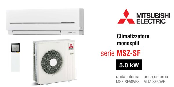 Climatizzatore Mitsubishi Electric MSZ-SF50VE