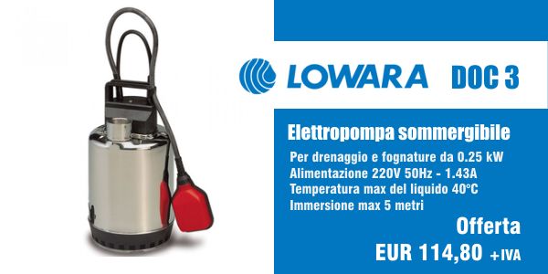 Elettropompa Lowara DOC3