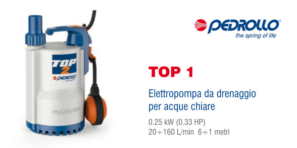 Elettropompa Pedrollo Top 1