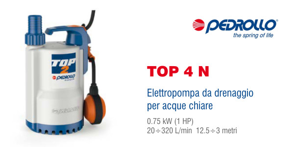 Elettropompa Pedrollo Top 4 N