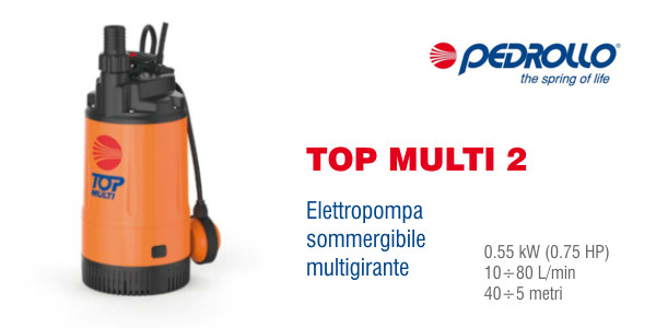 Elettropompa Pedrollo Top Multi 2