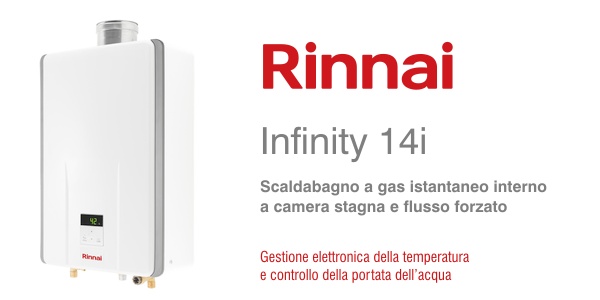 Scaldabagno Rinnai Infinity 14i