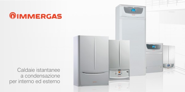 Caldaie Immergas a condensazione in offerta a prezzi speciali