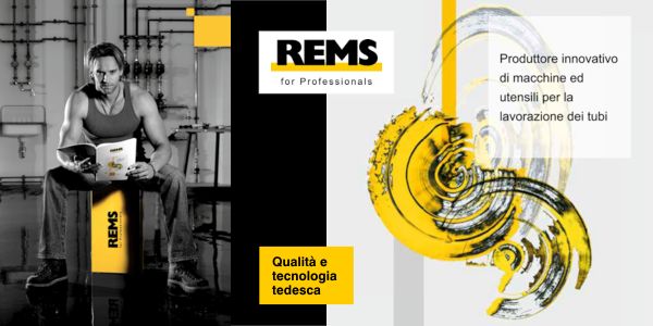 Offerte utensili REMS, strumenti di qualità per la lavorazione dei tubi